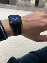 Solo bucle para reloj Apple Watch banda 44mm 40mm, 42mm, 38mm transpirable elástico de la correa banda pulsera de silicona iWatch Serie 3 4 5 SE 6 Correa