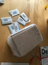 Caja de cartón para joyería de 12 uds, caja para anillo, collar, pulseras, brazaletes, cajas con esponja en el interior, rectángulo, multicolor