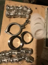 Homebrew Fitting-Adapter Pumps-Fittings Hose Quick-Disconnect Camlock Barb DN15 304-Stainless-Steel