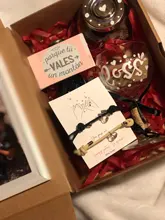 Colgante de pulsera con imán para pareja de hombres y mujeres, joyería creativa con personalidad para parejas, regalo para amantes, 2 uds.