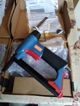 Pistola grapadora de aire de alambre fino de Punta larga, clavadora neumática tipo BEA