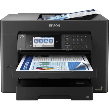 Epson wifi Multifunction with fax workforce wf-7840dtwf - a3 + - 25/12ppm - duplex a4/a3 - scan 1200*2400ppp - usb-lan-
Epson wifi Multifunction with fax workforce wf-7840dtwf - a3 + - 25/12ppm - duplex a4/a3 - scan 1200*2400ppp - usb-lan-