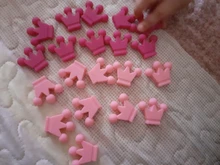 Baby Pacifier-Chain Teething-Toys Crown Silicone Pendant-Accessories Food-Grade 10pcs