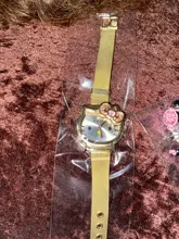 Reloj de malla de acero inoxidable con dibujos animados para niños, pulsera de cuarzo, informal