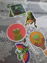 10/30/50 Uds Kermit Forg de dibujos animados pegatinas para el coche equipaje bicicleta de teléfono para motocicleta portátil teléfono nevera guitarra Cool divertido parodia