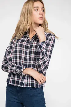 DeFacto Women Casual Plaids Design Shirt Autumn Spring Turn-down Collar Long Sleeve Shirt Women Casual Shirts-J4442AZ18AU
DeFacto Women Casual Plaids Design Shirt Autumn Spring Turn-down Collar Long Sleeve Shirt Women Casual Shirts-J4442AZ18AU