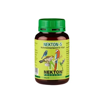 Nekton S 375gr, multivitamin with minerals and amino acids.
Nekton S 375gr, multivitamin with minerals and amino acids.