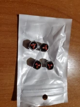 4 Uds coche decoración cubierta para válvula de rueda de coche tapa para Mitsubishis ASX Lancer Pajero Outlander L200 EVO Lancer EX Pajero