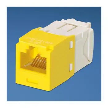 UTP RJ-45 MiniJack kat6, yellow yellow adattatorePANDUIT7.27 interface cable
UTP RJ-45 MiniJack kat6, yellow yellow adattatorePANDUIT7.27 interface cable