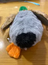 Peluche de felpa con queso sonriente para perros, juguete de perro chillón para cachorros de tamaño mediano y grande, Toro francés, Russell