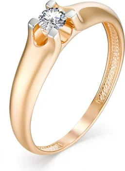 Alcor ring with 1 red gold diamond
Alcor ring with 1 red gold diamond