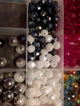Cuentas cristal sueltas checas de 4, 6 y 8mm para fabricación de joyería Diy, costura AB, espaciador de Color, cuentas de vidrio facetadas, venta al por mayor Z179