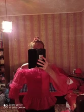 Wsevypo-Blusa Sexy con hombros descubiertos para mujer, camisas con mangas acampanadas de malla, top de manga larga transparente con volantes de encaje