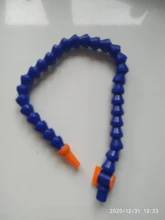 Tubo neumático de 1/4 , 3/8, 1/2 , BPS, rosca macho de plástico Flexible, manguera de tubo de refrigerante de aceite de agua para máquina de torno CNC