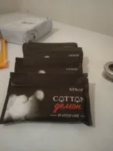 XFKM-Bolsa de algodón orgánico para atomizador de RBA RDA, bolsa de algodón orgánico para limpieza de RBA RDA, 1 o 2 bolsas