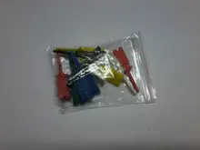 Clips Analyzers Test-Hooks Flattening-Test Logic Flat-Hook-Connection for Red Black Yellow