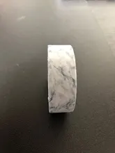 Cinta Washi de papel japonés para manualidades, cintas de enmascarar de papel blanco, pegatinas decorativas de papelería, 1,5 cm x 10m, 1 unidad