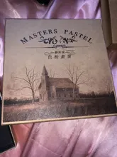 Juego de Pastel cuadrado, 12/24/36/48 colores Pastel suave y seco, tiza de artista, palos Pastel no tóxicos para suministros de pintura de dibujo artístico