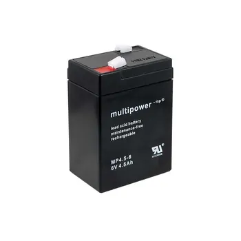 Powery replacement battery for Johnlite 6V 4,5Ah halogen flashlight (replaces also 4Ah 5Ah)
Powery replacement battery for Johnlite 6V 4,5Ah halogen flashlight (replaces also 4Ah 5Ah)