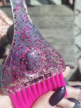 Tinte de fibra suave para tinte de pelo, cepillo de pelo profesional para peluquería, peine de lejía, accesorios de salón para tinte de cabello