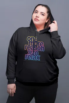 Angemiel Wear One More Reason To Relax Black Women Hooded Sweatshirt
Angemiel Wear One More Reason To Relax Black Women Hooded Sweatshirt