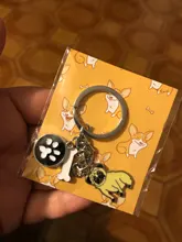 LLavero de aleación de Metal para hombre y mujer, colgante de perro, llavero de coche, bolso, llavero