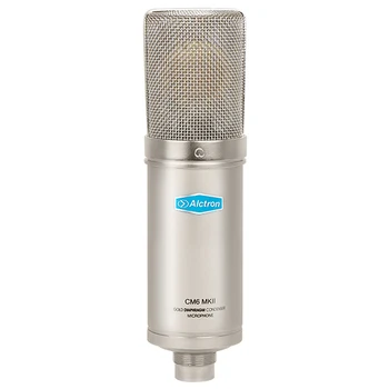 Cm6-mkii microphone studio, condenser, alctron