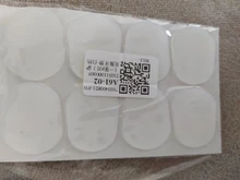 Parches de boquilla para clarinete, 8 Uds. De saxo triple/Alto/Tenor, almohadillas de 0,5mm y 0,8mm