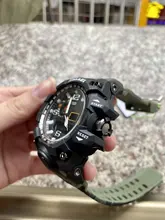 SMAEL-Reloj deportivo de cuarzo para hombre, cronógrafo analógico de estilo militar y a la moda, código 1545