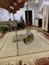 Steampunk mecánica reloj De bolsillo colgante cadena esqueleto transparente hueco De Metal bolsillo Vintage reloj hombres reloj De Bolso