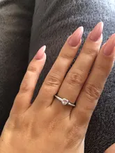 OCTBYNA-Anillo de plata con recipiente de Color para mujer, sortija Original apilable para fiesta, regalo de compromiso, joyería de boda
