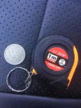 Roulette Ruler Keychain Measuring-Tool Pocket Centimeter Construction Retractable Instument