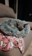 Cama supergrande de felpa redonda para perro, alfombrillas para gato de producto para mascotas, perrera cálida para dormir, cojín para mascotas, suministros, envío directo