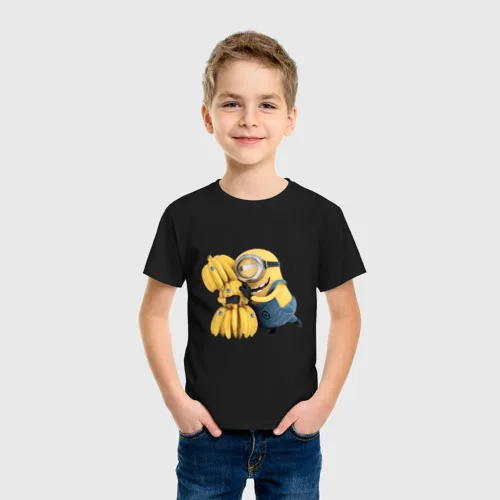 Детская футболка хлопок Миньон | одежда и обувь