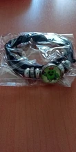 Pulsera trenzada de varias capas para niños, brazalete de cuero trenzado, con diseño de estrella de juguete