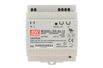 Industrial Power Supply Rail MeanWell DR-60 60-12 W 12V DIN Rail bar Rail Power Supply Universal
Industrial Power Supply Rail MeanWell DR-60 60-12 W 12V DIN Rail bar Rail Power Supply Universal