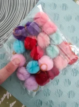 UEETEK 20 piezas banda elástica para el pelo para mascotas, lazo para el pelo, anilla para el pelo de tela para perro, cachorro, mascota, perro, gato, flor, bola para la cabeza (patrón mixto)