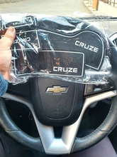 Alfombrillas acanaladas para puerta de coche para Chevrolet Cruze 2009-2015 accesorios Anti-deslizamiento estera de la taza de alfombras para agujero de Interior del coche-estilo