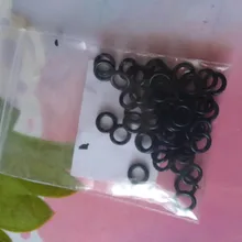 Anillo de goma negro NBR, lote de 50 unidades, OD5/5,5/6/6 5/7/8/8 5/9/10/10 5/11/11, anillo redondo de 5/12/13x2mm, juntas de sellado de aceite