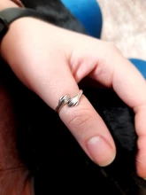 Caliente nuevo Anillos Chapado en plata para mujer temperamento joyería de personalidad creativa amor abrazo de moda de anillo de Tide Flow anillo abierto Anillos