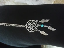 Collar de atrapasueños de aleación o acero inoxidable para mujer, collar de atrapasueños con pluma étnica Bohemia para Yoga, Mandala indio, Lotus, atrapasueños