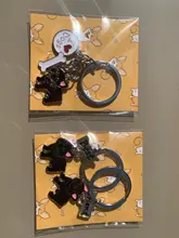 LLavero de aleación de Metal para hombre y mujer, colgante de perro, llavero de coche, bolso, llavero