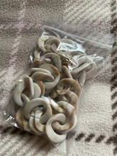 Bag-Accessory Replacement-Chain Shoulder-Handle-Chain Luxury Strap Acrylic Beige Resin