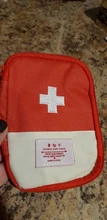 Mini aire libre estuche para botiquín de primeros auxilios portátil viaje, medicina, paquete Kit de emergencia de bolsas pequeñas de la medicina organizador divisor de almacenamiento