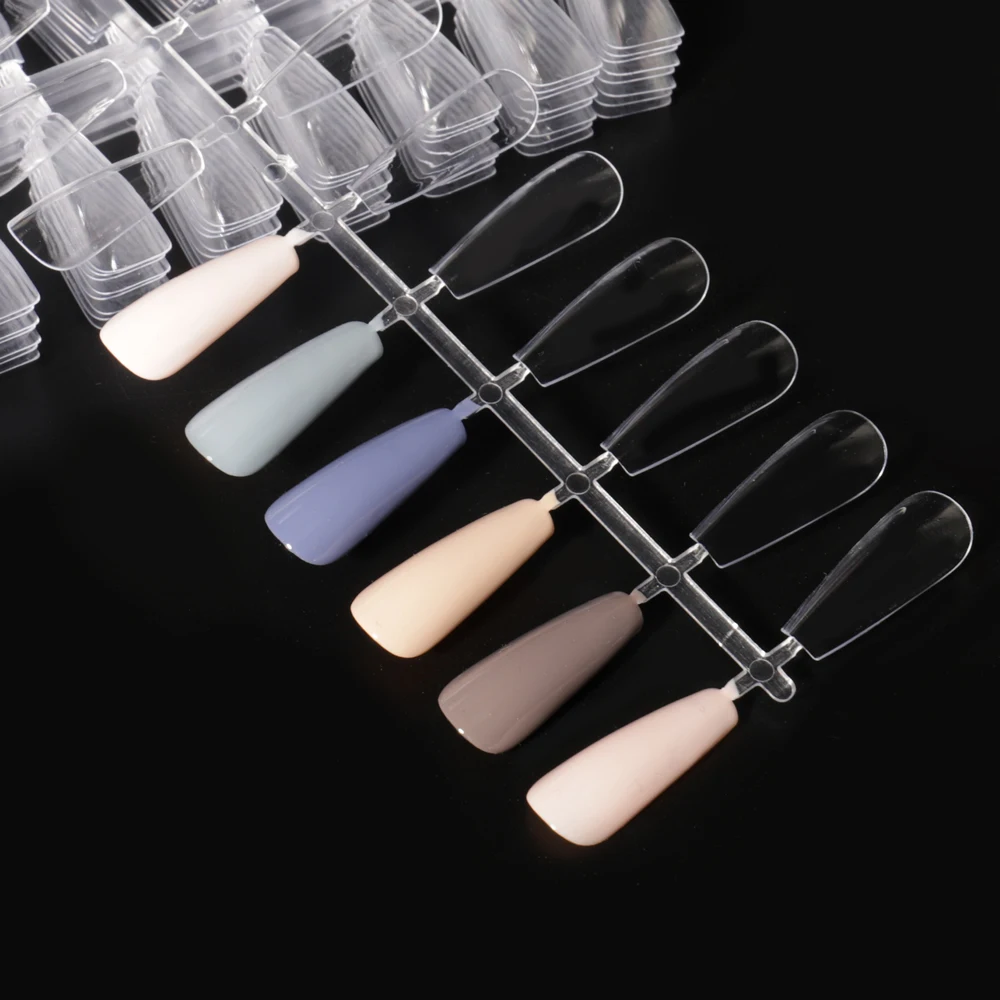 240PCS Natural Clear False Nail Tips Display Color Chart Acrylic UV Gel Polish Coloring Sample Practice Training Nails Manicure
240PCS Natural Clear False Nail Tips Display Color Chart Acrylic UV Gel Polish Coloring Sample Practice Training Nails Manicure