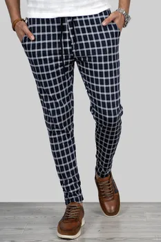 DeepSEA Male Navy Blue Sweatpants Slim Fit Cotton Sports Long Trousers Square Pattern Workout Joggers Streetwear Casual 2009236
DeepSEA Male Navy Blue Sweatpants Slim Fit Cotton Sports Long Trousers Square Pattern Workout Joggers Streetwear Casual 2009236