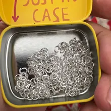 Anillos de salto de bucle abierto 200 unids/lote 4 5 6 7 8 mm JumpRings abiertos para hacer joyería DIY collar pulsera hallazgos conector suministros