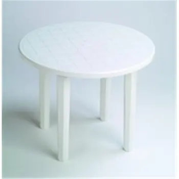 Table JARD 90CM RDA White RES GARDEN LIFE 
Table JARD 90CM RDA White RES GARDEN LIFE