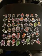 50 Uds de dibujos animados pegatinas Marvel bien los Vengadores etiqueta engomada impermeable equipaje Skateboard guitarra portátil pegatinas juguete de niño