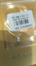 Moissanita suelta de 0,5 quilates, 5mm, IJ, Color brillante redondo, corte VVS1, anillo, pulsera, joyería, material artesanal, Diamante de laboratorio